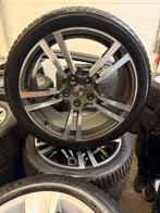 set porsche cayenne velgen met winterbanden 21inch, Ophalen, Gebruikt, 295 mm, Banden en Velgen