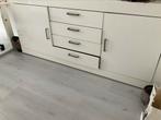 Hoogglans wit kast te koop, Huis en Inrichting, Complete inboedels, Ophalen of Verzenden