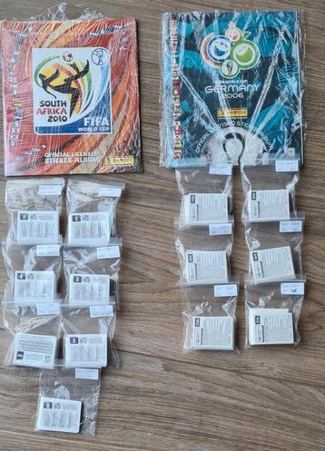 Wk Voetbal Albums van 2006 & 2010 van Panini  beschikbaar voor biedingen