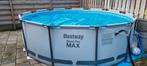 Bestway steel pro 366x100 incl grote zandfilter pomp, Gebruikt, Rond, 300 cm of meer, Ophalen of Verzenden