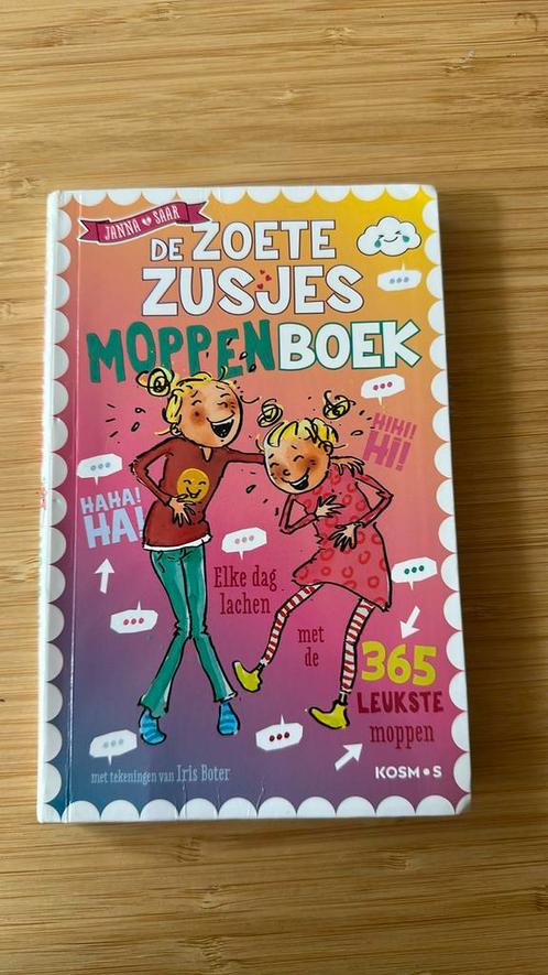 Hanneke de Zoete - De Zoete Zusjes moppenboek, Boeken, Kinderboeken | Jeugd | onder 10 jaar, Zo goed als nieuw, Ophalen of Verzenden