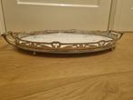 Dienblad ovaal, Huis en Inrichting, Woonaccessoires | Dienbladen, Ophalen of Verzenden, Gebruikt, Ovaal, Metaal