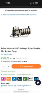 Robot Vloerverwarming Verdeler 5 Groepen - Zo Goed Als Nieuw, Doe-het-zelf en Verbouw, Verwarming en Radiatoren, Minder dan 30 cm