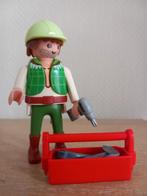 Playmobil bouwvakker met gereedschap, Ophalen of Verzenden