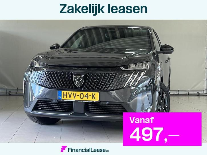PEUGEOT 3008 1.2 HYBRID 136pk e-DCS6 Allure, Auto's, Peugeot, Bedrijf, Lease, Financial lease, Achteruitrijcamera, Airbags, Airconditioning