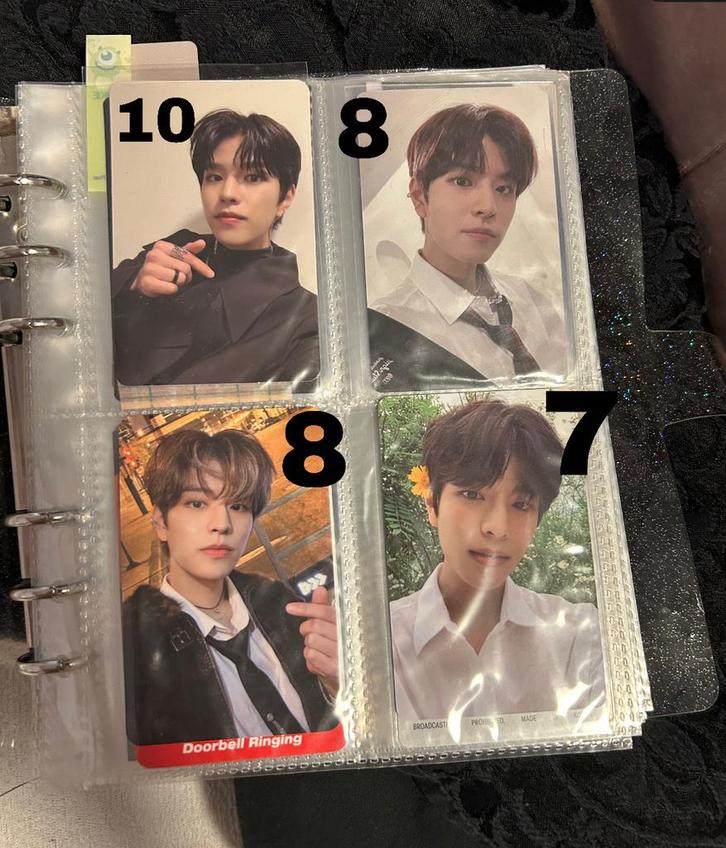 Kpop pc’s Straykids, Ateez, Xikers, Enhypen (1)), Verzamelen, Muziek, Artiesten en Beroemdheden, Zo goed als nieuw, Foto of Kaart