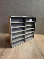 2x Aluminium beurskoffer met vakken 50,5 x 43,5 cm, Ophalen of Verzenden