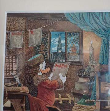 Disney schilderij - Harry Balm - met Bavo beschikbaar voor biedingen