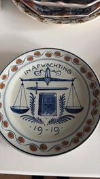 Delfts Blauw Herinneringsborden 1914/1918/1919, Antiek en Kunst, Antiek | Wandborden en Tegels, Ophalen of Verzenden