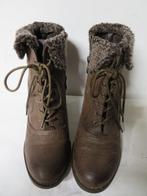 Dames laarsjes suede Marco Tossi maat 37 nieuw bruin, Bruin, Lage of Enkellaarzen, Nieuw, Ophalen of Verzenden