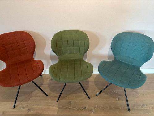 Zuiver OMG Stoelen - Set van 3, Huis en Inrichting, Stoelen, Gebruikt, Drie, Stof, Overige kleuren, Ophalen