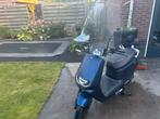 Elektrische scooter blauw. 45km/u, Ophalen, Gebruikt, Maximaal 45 km/u, Elektrisch