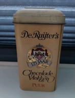 Blikje De Ruijter's, chocolade vlokken, Gebruikt, Ophalen of Verzenden