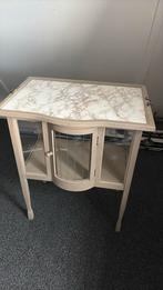 Vintage theekastje, Ophalen, Zo goed als nieuw, 25 tot 50 cm, Rechthoekig