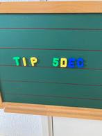 Houten krijt/ magneet bord voor kinderen🎁, Ophalen of Verzenden