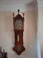 Amsterdamsekap met kwartierslag op twee bellen, Antiek en Kunst, Antiek | Klokken, Ophalen of Verzenden