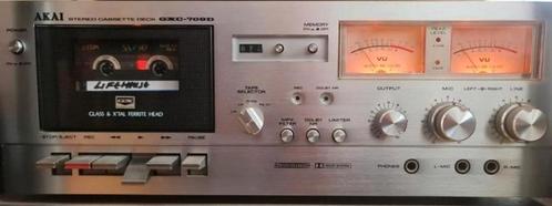 Goed werkend AKAI Cassettedeck GX 709D te koop., Audio, Tv en Foto, Cassettedecks, Akai, Ophalen