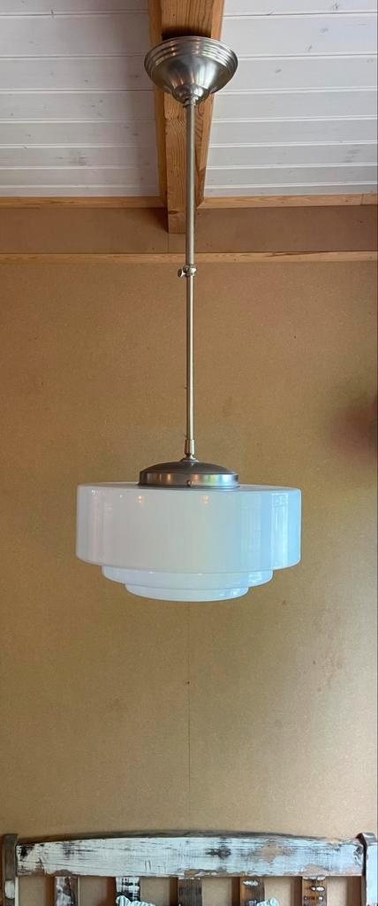 Opaline | Bauhaus style | Hanglamp, Huis en Inrichting, Lampen | Hanglampen, Zo goed als nieuw, Ophalen
