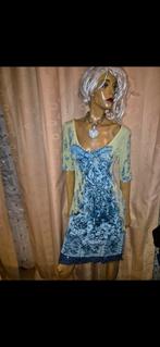 Prachtige Save the Queen jurk - Maat 38, Kleding | Dames, Jurken, Maat 38/40 (M), Blauw, Zo goed als nieuw, Boven de knie