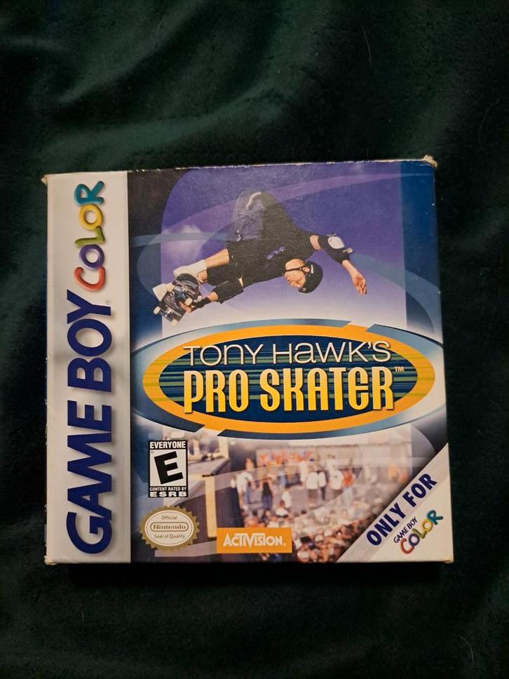 Tony Hawk's Pro Skater - Game Boy Color - Compleet!, Spelcomputers en Games, Games | Nintendo Game Boy, Gebruikt, Sport, 1 speler