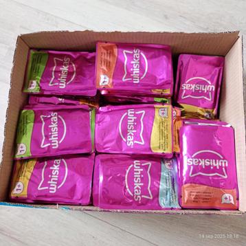 Whiskas natvoer 71 zakjes  beschikbaar voor biedingen
