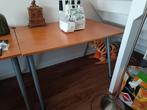 Ikea Galant bureau 120x80 cm, Ophalen, In hoogte verstelbaar, Zo goed als nieuw