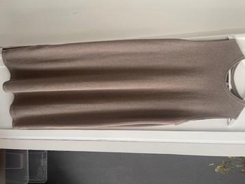 H&M - prachtige gebreide jurk taupe maat XXL beschikbaar voor biedingen