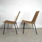Set van 2 basket stoelen, Gian Franco Legler, Gebruikt, Twee, Overige kleuren, Vintage