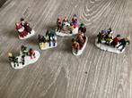 Kerstbeeldjes voor Kersthuisjes, Diversen, Ophalen of Verzenden, Zo goed als nieuw