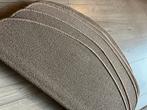 Nieuwe Taupe Trapmatten trapmaantjes - 15 stuks, Huis en Inrichting, Minder dan 50 cm, 50 tot 100 cm, Beige, Nieuw