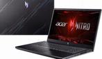 Laptop ACER Nitro ANV15-51-58EH / i5 13th, rtx4050, 144hz, Computers en Software, Windows Laptops, Met videokaart, Acer., Zo goed als nieuw