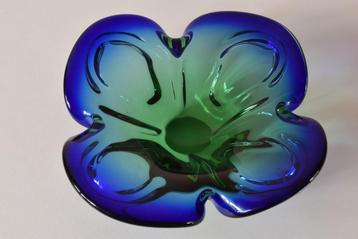 Retro vintage jaren 60 Murano Italy schaal / sierobject beschikbaar voor biedingen