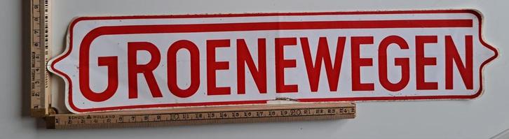 Vintage logo merk sticker Groep Jumbo Groenewegen 38 cm 8 cm, Verzamelen, Stickers, Zo goed als nieuw, Ophalen of Verzenden