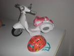 baby born skooter  met helm, Ophalen, Zo goed als nieuw, Babypop
