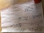 Eiken design tafel 110cm novilon, Kersenhout, Design, Rond, Nieuw