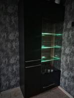 Vitrinekast H193-B90-D40, Huis en Inrichting, Kasten | Vitrinekasten, Ophalen, 50 tot 100 cm, Zo goed als nieuw, 150 tot 200 cm