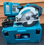 Makita DSS610Z Cirkelzaag complete set, Cirkelzaag, Ophalen of Verzenden, Zo goed als nieuw, 30 tot 70 mm