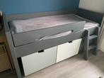 Bopita halfhoogslaper +goed matras +kast, Huis en Inrichting, Ophalen, Eenpersoons, Zo goed als nieuw, 200 cm