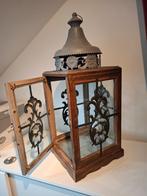Grote Lantaarn.  Groot windlicht., Huis en Inrichting, Ophalen, Zo goed als nieuw, Hout, 50 tot 75 cm