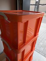 Opbergbak Really Useful Box 35 liter - Oranje - Nieuw, Doe-het-zelf en Verbouw, Kratten en Dozen, Ophalen, Doos, Minder dan 50 cm
