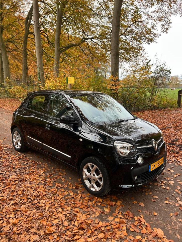 Renault Twingo 1.0 SCe 70pk S&S 2015 R-Link Navi Zwart, Auto's, Renault, Particulier, Twingo, ABS, Achteruitrijcamera, Airbags
