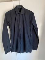 Zwart Slimfit Overhemd - Small, Kleding | Heren, Overhemden, Zwart, Ophalen of Verzenden, Zo goed als nieuw, Cedar Wood State
