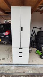 IKEA SMÅSTAD / PLATSA kledingkast met lades (wit,60x57x181), Huis en Inrichting, Ophalen, 50 tot 100 cm, Zo goed als nieuw, 150 tot 200 cm