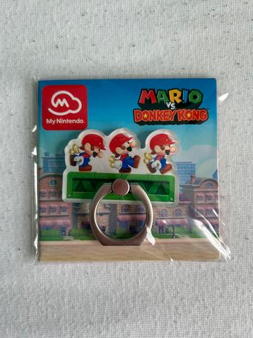 Mario VS Donkey Kong smartphone ring | Nintendo | Officieel