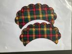 Vintage katoenen kraagje met schotse ruit motief € 4,50, Ophalen of Verzenden, Onbekend