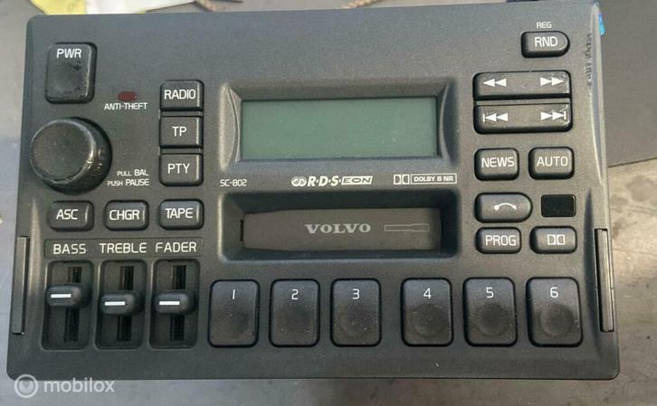 Autoradio Volvo C70 Convertible I ('99-'05) 3533962-1, Auto-onderdelen, Elektronica en Kabels, Volvo, Gebruikt, Ophalen of Verzenden