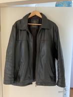 Stoere Zwarte Leren Jas - Maat L, Ophalen of Verzenden, Gedragen, Maat 52/54 (L), Zwart