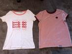 2 leuke roze shirts Naf Naf XS We maat 158 164, Meisje, Gebruikt, Ophalen of Verzenden, Shirt of Longsleeve