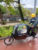 Babboe City Bakfiets regenhuif / rain cover, Fietsen en Brommers, Fietsen | Bakfietsen, Gebruikt, Huif, 2 kinderen, Ophalen