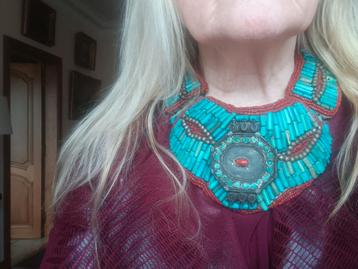 Zeldzame tibetaanse antieke Ladakh ketting. beschikbaar voor biedingen